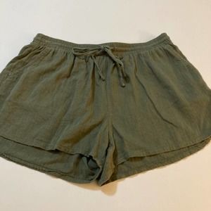 Universal Thread Olive Green Drawstring Shorts